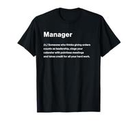 Relatable Funny Dictionary Definition Manager Maglietta