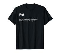 Relatable Funny Dictionary Definition Pet Maglietta