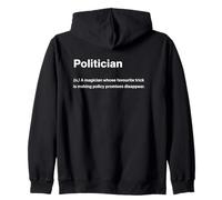 Relatable Funny Dictionary Definition Politician Felpa con Cappuccio