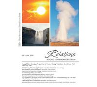 Relations. Beyond anthropocentrism (2018). Vol. 6/1: Energy ethics: emerging per