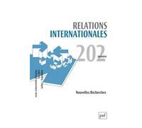 Relations internationales 2025, n.202