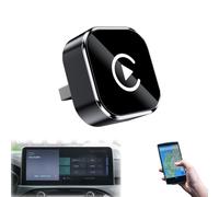 Relativelk Carplay, Relativelk Wireless Carplay, Plug & Play 2-in-1 Adapter, With 2.4/5GHz WiFi and Bluetooth 5.0, Relativelk Wireless Carplay for iPhone/Android (C#1)