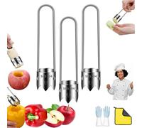 Relativityi Multifunctional Fruit and Vegetable Core Remover,Relativity Core Remover Fruit,Forcipower Red Bell Pepper Seed Corers - Dishwasher Friendly,Say Goodbye to Tedious Kitchen Preparations (A3)