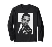 Relatore attivista per i Diritti Umani Malcolm X nel 1965 Maglia a Manica