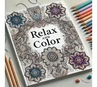 Relax and Color: Garden of Serenity: Relaxing Flower Patterns to Inspire Peace and Mindfulness
