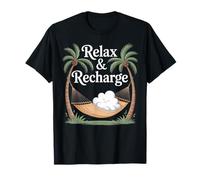 Relax and Recharge Cloud Hammock for Calm Living Peaceful Maglietta