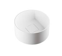 Relax design - Lavabo appoggio in solid surface C - Square : Colore - Verde Foglia