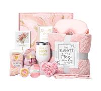 relax e benessere con coperta di flanella: cesto spa per la cura personale per le donne, compleanno, recupero postpartum, festa della mamma, pensione, estr