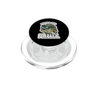 Relax E Reel Pesca Camo Bass Pesce Divertente Pensione PopSockets PopGrip per MagSafe