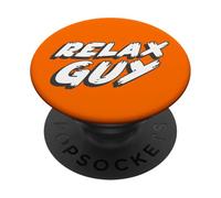 Relax Guy | Park Comedy South Orange Man Citazione PopSockets PopGrip Adesivo