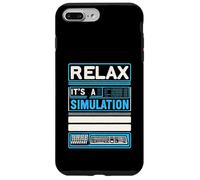 Relax It's A Simulation Coding Programmer Software |-- Custodia per iPhone 7 Plus/8 Plus