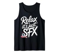 Relax It's Just SFX Makeup Artist Work Movie Film - Canotta