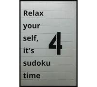 Relax, it's sudoku time