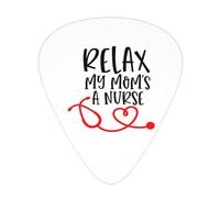 Relax My Mommy Is AGuitar Picks Plettri per chitarra basso 12 pezzi