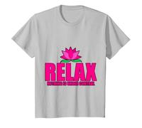 Relax, Nothing Is Under Control |-. Maglietta, Bambini, Argento, 2 Anni