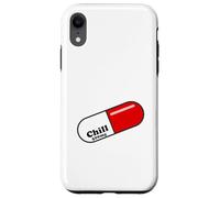 Relax Pill | Tempo freddo | Umorismo psicologo, Psicologia Custodia per iPhone XR