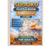 Relax & Solve Sudoku for Adults - Easy Edition (A4): 500 Gentle 9×9 Puzzles • 6 Per Page • Perfect for Calm, Daily Brain Exercise