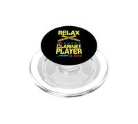 Relax The Clarinet Suoner Is Here - Grafica stellare PopSockets PopGrip per MagSafe