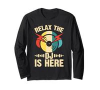 Relax The DJ Is Here, DJ retrò in Vinile Maglia a Manica