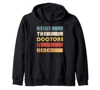 Relax The Doctor per I Medici Felpa con Cappuccio
