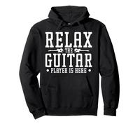 Relax The Guitar Player Is Here Felpa con Cappuccio