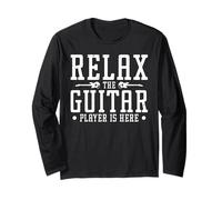 Relax The Guitar Player Is Here Maglia a Manica