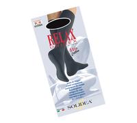 Relax Unisex Gambaletto 140 Den Cotton Solidea® Colore Blu Scuro Taglia 4-XL 1 Paio