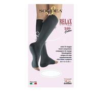 Relax Unisex 140 Gambaletto Cotton Punta Aperta Nero 5 XXL 1 pz Altro