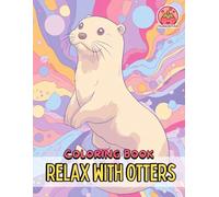 Relax with Otters: Bold Lines and Simple Fun
