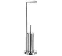 Relax World Piantana WC Portarotolo e Portascopino per il Bagno,
