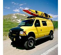 RELAX4LIFE 4 Pezzi Portapacchi Kayak, Supporto Porta Kayak a Forma di J, Kayak Carrier Universale con 4 Cinghie Incluse per Canoa/Barca/Surf