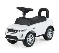 RELAX4LIFE Auto a Spinta per Bambini, Macchina Cavalcabile con Clacson e Suono di Motore sul Volante, Giocattolo per Bambini con Vano Sotto-Sedile per Ragazzi e Ragazze 12-36 Mesi (BIANCO)