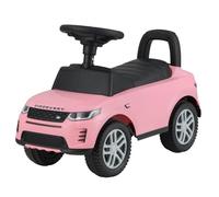 RELAX4LIFE Auto a Spinta per Bambini, Macchina Cavalcabile con Clacson e Suono di Motore sul Volante, Giocattolo per Bambini con Vano Sotto-Sedile per Ragazzi e Ragazze 12-36 Mesi (ROSA)