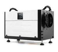 RELAX4LIFE Deumidificatore Commerciale 58,5/73,5 L, Deumidificatore Industriale Professionale con 3 Modalità e Timer 24H per Cantina Magazzino fino a 80/100㎡ (Nero - 73,5 L/giorno)