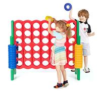 RELAX4LIFE Forza 4 Gioco Gigante per Bambini e Adulti, per Esterno e Interno, (120x42x104cm, Classico-C)