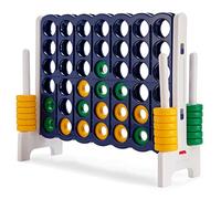 RELAX4LIFE Forza 4 Gioco Gigante per Bambini e Adulti, per Esterno e Interno, (120x42x104cm, Classico-E)