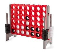 RELAX4LIFE Forza 4 Gioco Gigante per Bambini e Adulti, per Esterno e Interno, (120x42x104cm, Classico-G)