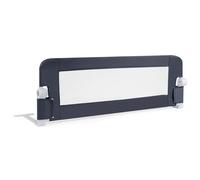 RELAX4LIFE Sponda Letto per Bambini 105/120/150cm, Barriera di Sicurezza, Traspirante e Pieghevole, Sbarra Letto per Letti Singoli e Matrimoniali (120x40x42cm, Grigio)