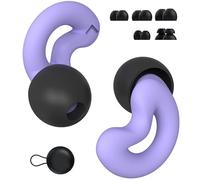 RelaxCharm Ear Plugs for Sleeping Noise Cancelling NRR49dB - Ultra Soft, Reusable Silicone Ear Plugs for Sleep Snoring Blocking, Side Sleepers S