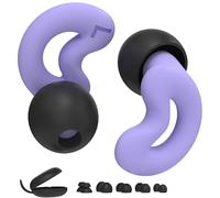 RelaxCharm Ear Plugs for Sleeping Noise Cancelling NRR49dB - Ultra Soft, Reusable Silicone Ear Plugs for Sleep Snoring Blocking, Side Sleepers S+M