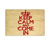 Relaxdays 10017713 Zerbino da Ingresso, Marrone, 50 x 65 cm