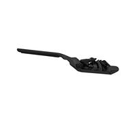 Relaxdays 10022309 Paletta Raccogli Cenere per Stufa e Camino, 49 cm, Acciaio Resistente, Punta Appiattita, Nero