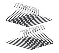 Relaxdays 100x grucce pantaloni antiscivolo nero