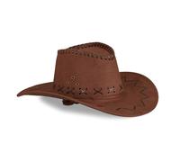 Cappello da cowboy per carnevale 80 g Cappello western per adulti Regolabile
