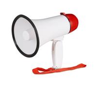 Relaxdays 10x Megafono da stadio bianco