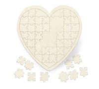 Relaxdays 10x Puzzle a forma di cuore