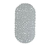 Relaxdays 10x tappeto antiscivolo per vasca grigio