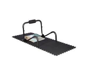 Relaxdays 120x puzzle tappetino per attrezzi sport