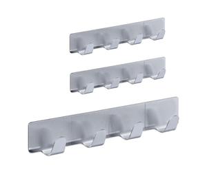 Relaxdays 12x appendiabiti da parete