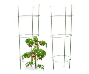 Relaxdays 12x gabbia pomodori supporto per piante